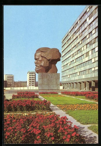 Karl marx stadt ortspartie - karl-marx-stadt,, am