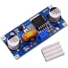 XL4015 DC Step Down 36V max. 5A Spannungsregler Wandler + Kühlkörper für Arduino