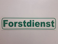Forstdienst 5x7cm - forstdienst, 31,5x7cm