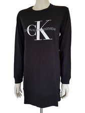 Nachtwäsche oder homewear Kleid von Calvin Klein in Gr. 36/ S, schwarz