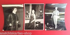 3 x Presse Foto 18 cm x 13 cm um 1955 West Berlin Modenschau Mode Model ( F12150