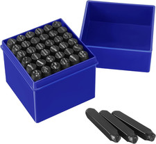 Metall stempel set für - metall,