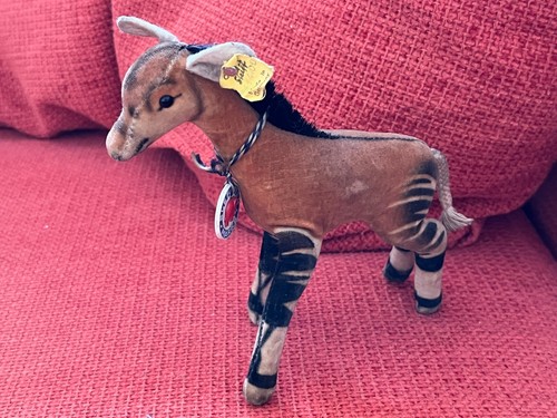 Steiff okapi mit dunkelbraunen - steiff,