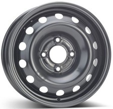 4x Stahlfelgen ALCAR-STAHLRAD 5990 für PEUGEOT 206 2*...* ECE 14 Zoll Felgen