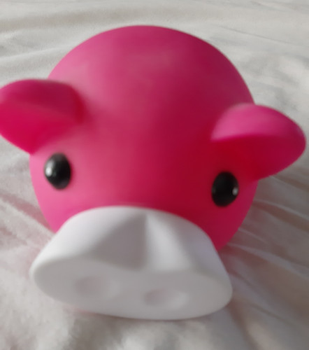 Sparschwein rosa großer - rosa, m.