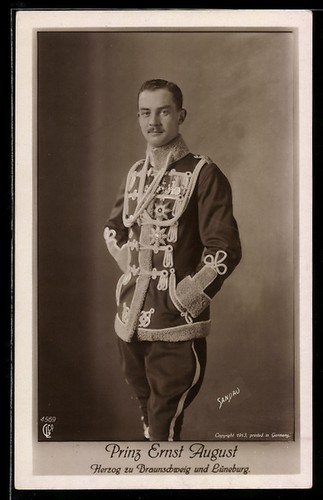 Uniformfoto ernst august - ak,