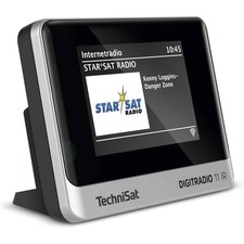 TechniSat DIGITRADIO 11 IR Internetradio-Adapter Radio schwarz/silber