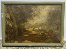 Altes öl auf holzplatte - altes,