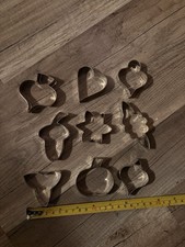 9 Metall Plätzchen Ausstecher