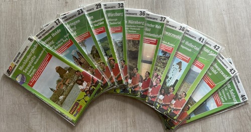 Radtourenkarten konvolut - 12,