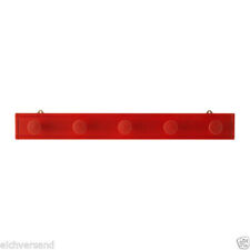 IKEA "RYSSBY" Garderobenleiste Hakenleiste 100x12 cm - Holz rot