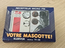 Vintage taschenradio klervox - vintage,