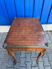 ANTIKER SPIELTISCH NUSSBAUM