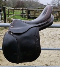 PRESTIGE Springsattel Synchrony braun 17 33