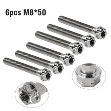 6pcs Titanium Bolts with Torx