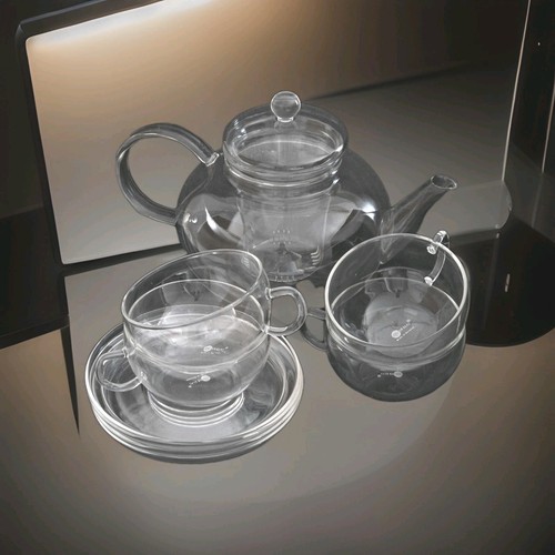 Jenaer glas teeservice - glas,