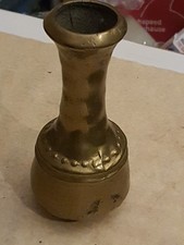 Kleine Schwere Messingvase