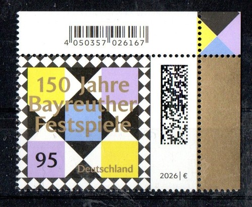 Bund 2026 3978 ecke - mi.-nr.,