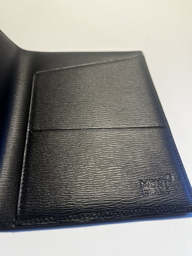 Montblanc leder doppelfaltbar - montblanc,