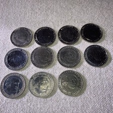 5 Mark DM 1982 Gedenkmünze Johann Wolfgang von Goethe BRD (11 Stück)