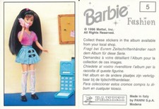 Panini Sticker Barbie Fashion