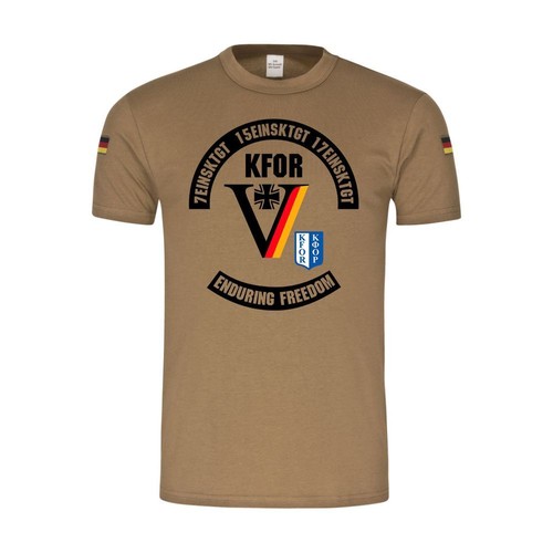 Shirt kfor veteran eduring - t-shirt,