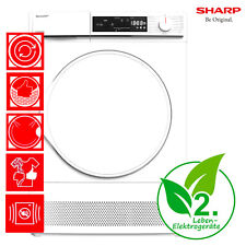 Sharp Kondenstrockner Weiß 8kg 15 Programme KD-NCA8S7PW91-DE RO_KDNCA8S7PW91DE_R