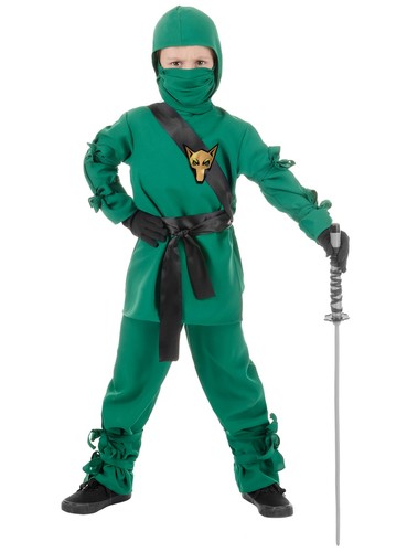 Ninja kämpfer kinderkostüm - ninja,