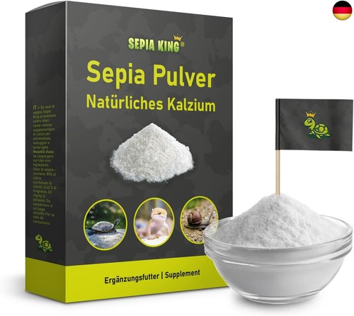Sepia pulver kalzium - -, für