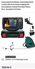Humminbird Echolot Portabel Basic Plus Komplett - PiranhaMax 4 DI Down Imaging