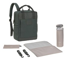 Lässig Gre Vividal Backpack Wickeltasche Rucksack Dark Olive dunkelgrün olivgrün
