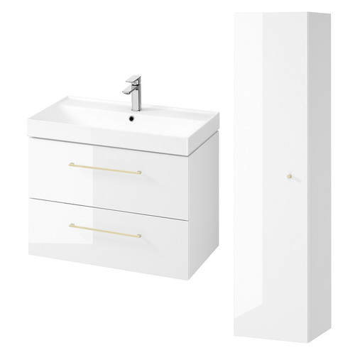 Badezimmermöbel set weiß - set,