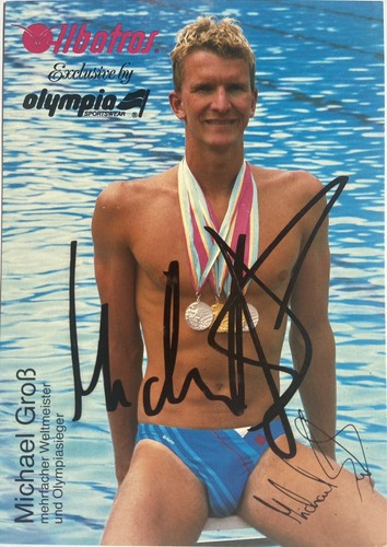 Michael groß signiert karte - michael,