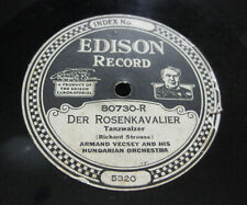 ARMAND VECSEY Rosenkavalier / Dreams At Twillight EDISON RECORD 80730 (536)