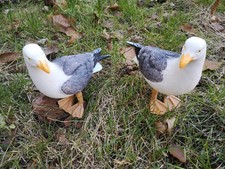 2 Stück MÖWEN DEKOFIGUR