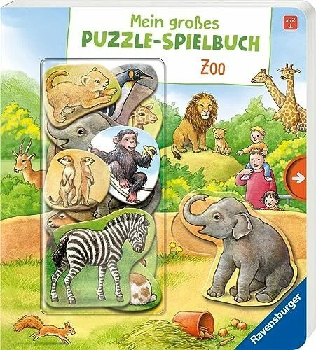 Mein großes puzzle spielbuch - mein,