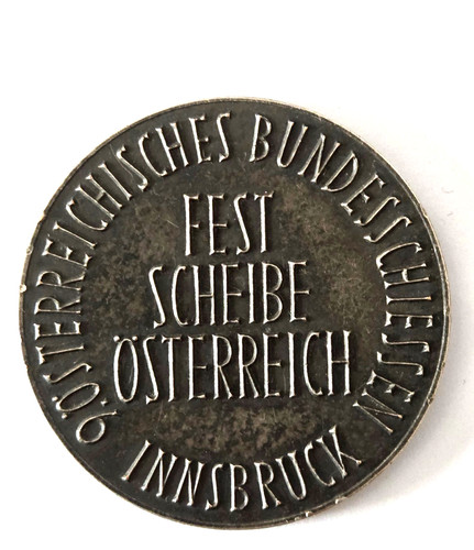 Große medaille innsbruck - medaille, --innsbruck