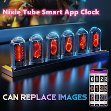 Ips rgb tube clock digitale - ips,