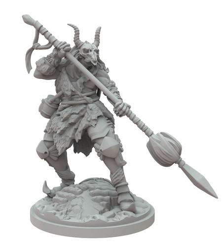 Cursed spear miniature on - cursed,