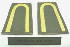 KLETT Rangschlaufen Marine Maat gold/oliv Bw Schulter Klappen Schlaufen Stücke