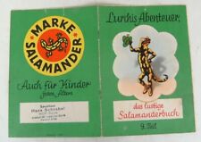 Lurchis Abenteuer Salamander Werbeheft 9 Teil von 1954