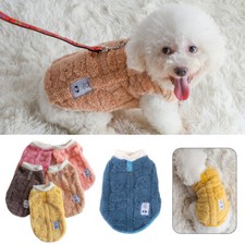 Warme Fleece-Weste Für Kleine Hunde Kleidung Mantel Welpen-Hemd Pullover /