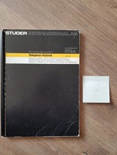 STUDER Telephon Hybrid Bedienungs-und Serviceanleitung