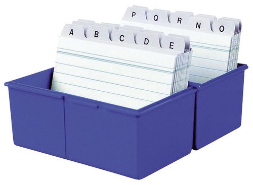 Han karteibox din quer - din,