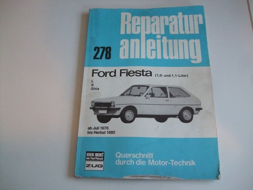 Reparaturanleitung ford fiesta - reparaturanleitung,