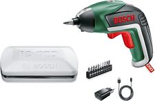 Bosch Akkuschrauber IXO (5. Generation, 10 Bits, USB Ladegerät, Dose, 3,6 Volt,