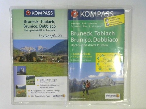 Kompass wanderkarte bruneck - kompass,