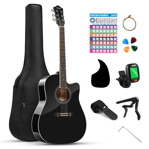 Moukey akustikgitarren set - moukey, akustikgitarren-set