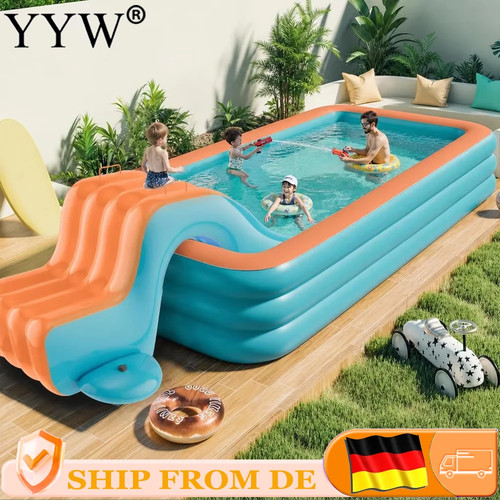 Aufblasbarer pool 1m - aufblasbarer, 2,1m