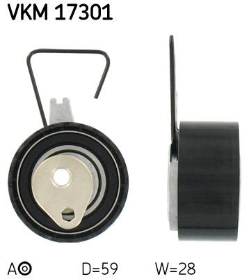 Spannrolle zahnriemen für - zahnriemen, mg